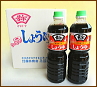 さしみ醤油の1リットルペットを箱詰め